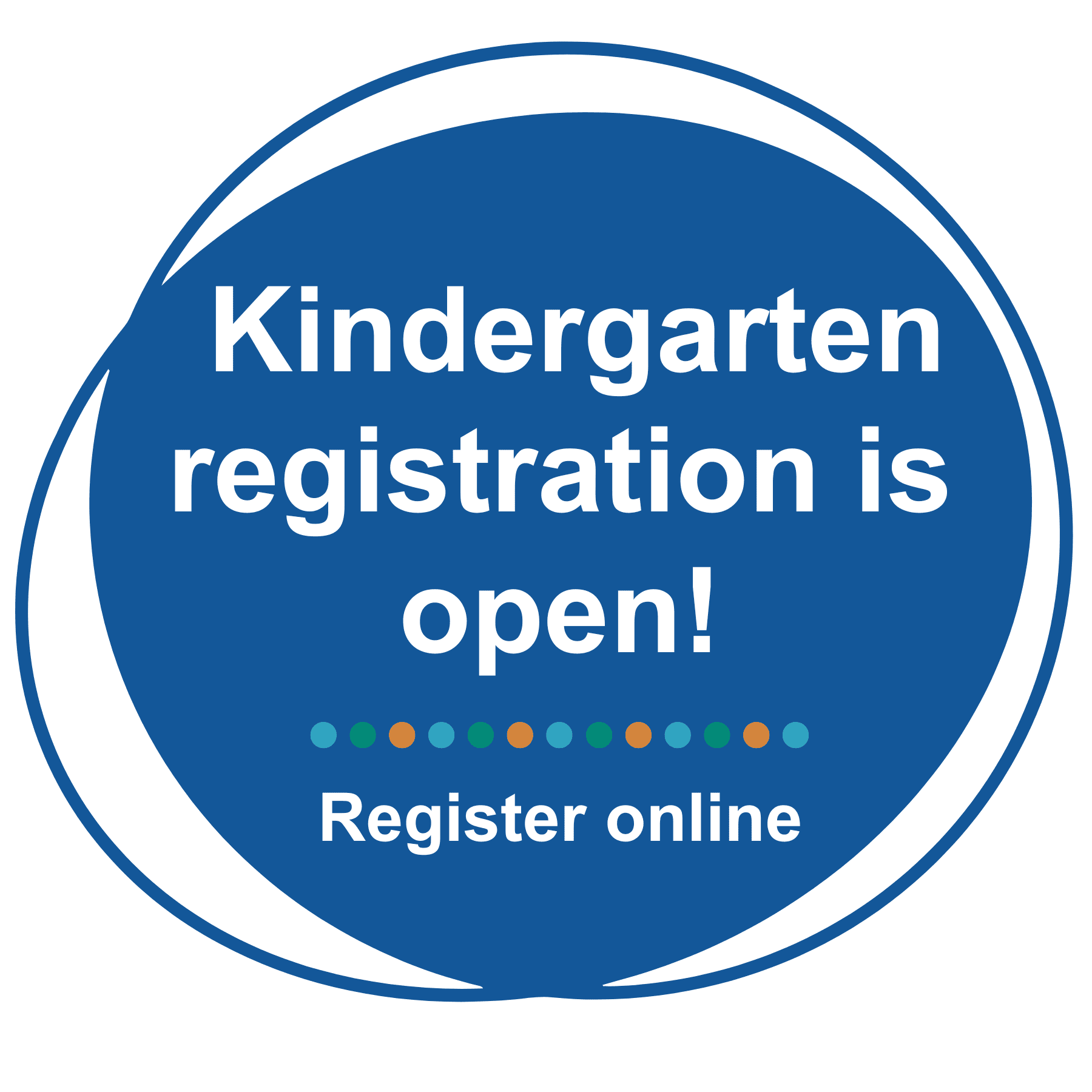 Kindergarten registration button link