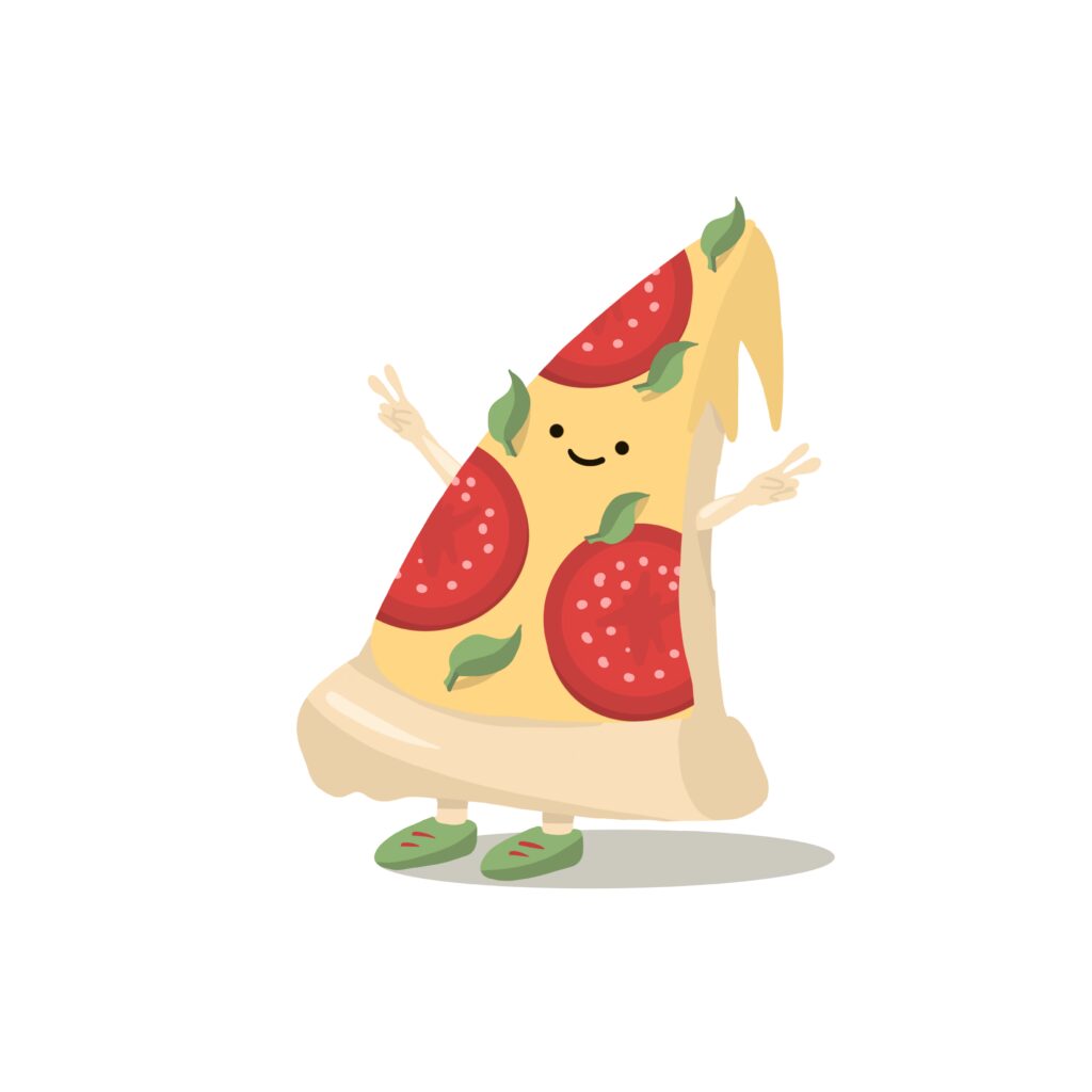 Cartoon Pizza