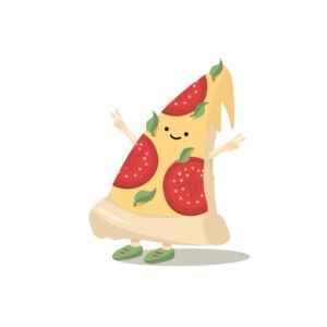 Cartoon Pizza